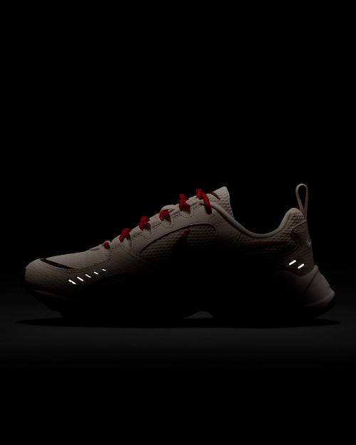 Original Women's NIKE Air Heights Sail/Phantom/Gym Red/Black CI0603 104 Size UK 5 (SA 5)