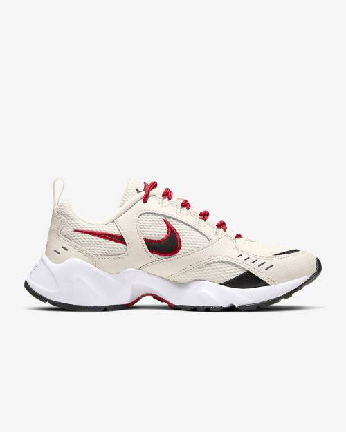 Original Women's NIKE Air Heights Sail/Phantom/Gym Red/Black CI0603 104 Size UK 5 (SA 5)