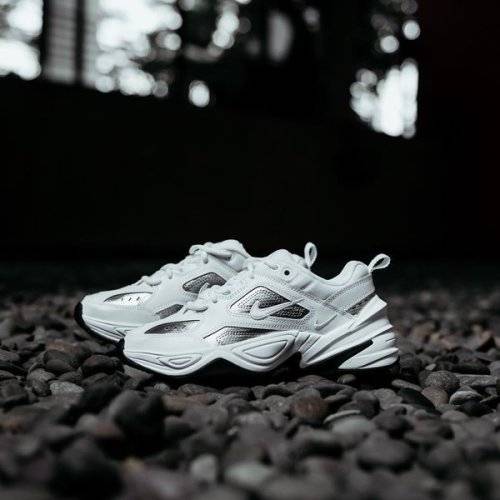 Original UNISEX NIKE M2K Tekno Essential White/ MTL Silver CJ9583 100 Size UK 6.5 (SA 6.5)