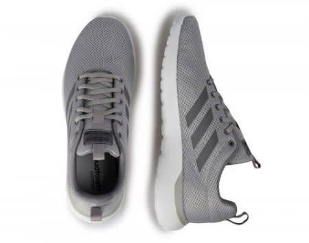 Original Men's adidas Lite Racer CLN Grey/ White EE8134 Size UK 11 (SA 11)