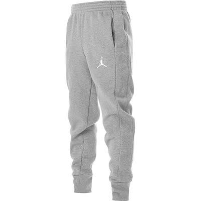 Original Men's Nike Jordan Flight Fleece Warm Joggers Grey AA5591 064 Size XL