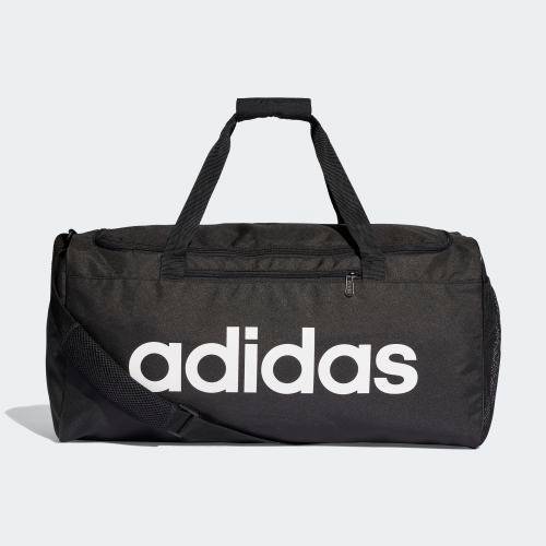 adidas UNISEX Linear Core Duffel Bag Medium black/black/white DT4819