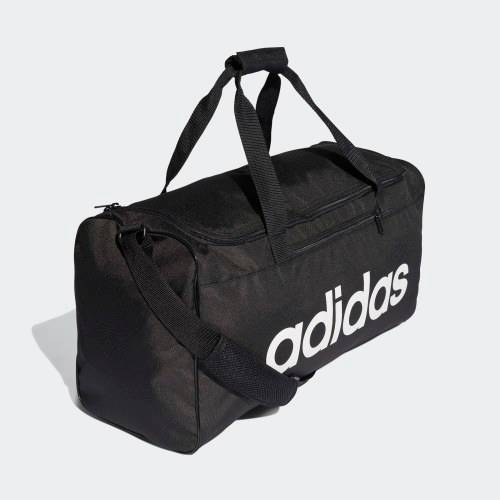 adidas UNISEX Linear Core Duffel Bag Medium black/black/white DT4819