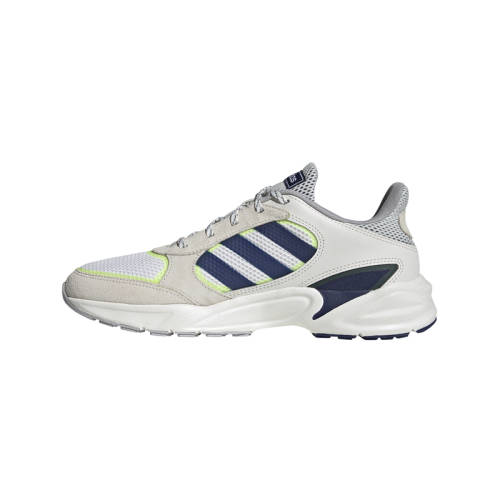 adidas Men's 90S VALASION Cloud White/ Dark Blue EE9895 Size UK 11.5 (SA 11.5)