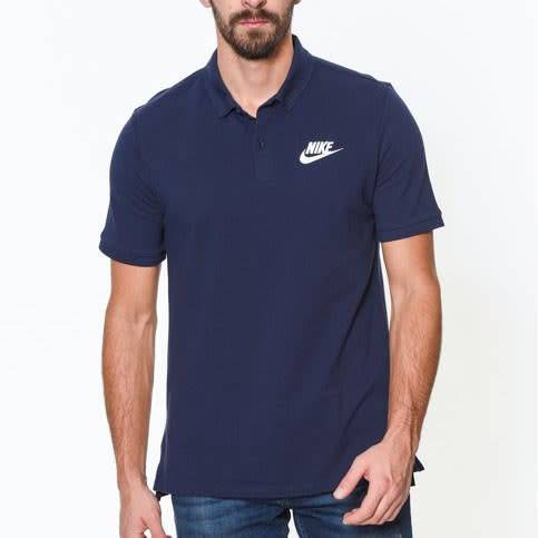 Original Mens NIKE NSW CE POLO MATCHUP Blue 909746 451 Size Medium
