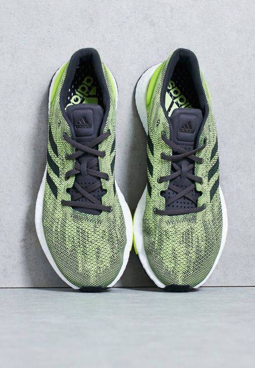 Original Mens adidas Running PureBOOST DPR Solar Yellow /Core Black BY8857 UK 6 (SA 6)