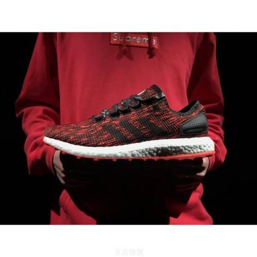 Original Mens adidas Running PureBOOST Chinese New Year Red/ Core Black CP9327 UK 8 (SA 8)