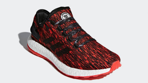 Original Mens adidas Running PureBOOST Chinese New Year Red/ Core Black CP9327 UK 8 (SA 8)