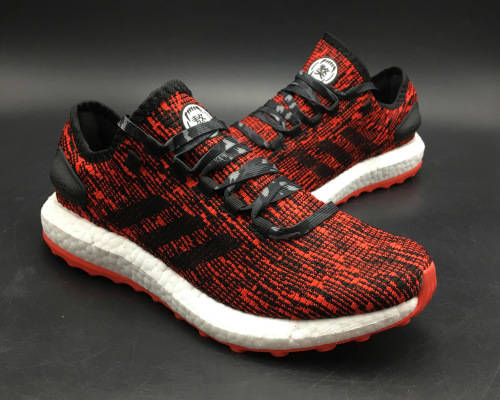 Original Mens adidas Running PureBOOST Chinese New Year Red/ Core Black CP9327 UK 8 (SA 8)