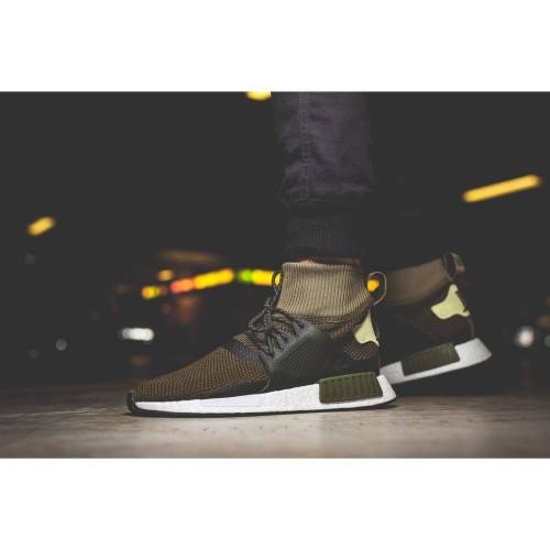 Original Mens adidas NMD XR1 Olive Green CQ3074 Size UK 7.5 (SA 7.5)