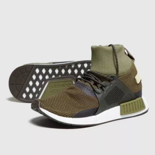 Original Mens adidas NMD XR1 Olive Green CQ3074 Size UK 7.5 (SA 7.5)