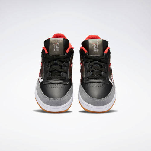 Reebok Men's CLUB C 85 MU Black/ Cold Grey/ Red EH0139 Size UK 8 (SA 8)