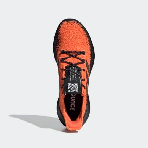 Original Mens adidas SENSEBOUNCE+ Hi-Res Coral / Black / Active Orange G27233 Size UK 10 (SA 10)