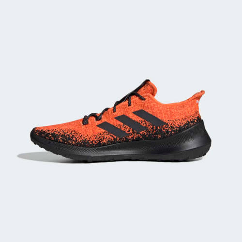 Original Mens adidas SENSEBOUNCE+ Hi-Res Coral / Black / Active Orange G27233 Size UK 10 (SA 10)