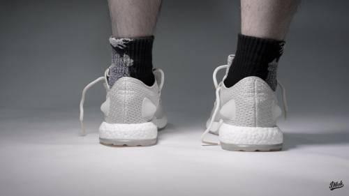 Original Mens adidas Running PureBOOST Clima Chalk BY8895 Size UK 9 (SA 9)