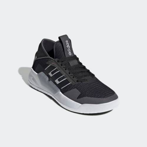 Original Mens adidas BBALL 90S Core Black / Grey Six EF0609 Size UK 9 (SA 9)