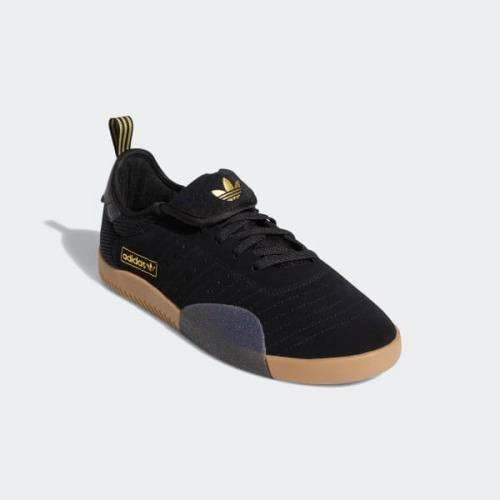 Original Men's adidas 3ST.003 Core Black / Gold Metallic DB3163 Size UK 8 (SA 8)