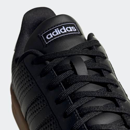 Original Mens adidas Grand Court  Core Black / Cloud White EE7885 Size UK 8 (SA 8)