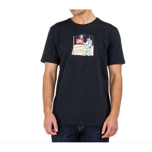 NIKE Men's Skateboarding Fake Moon Landing Astronaut SB Black CI7609 010 Size Large