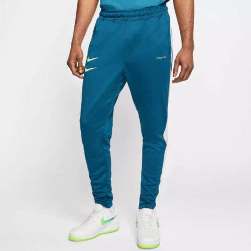 NIKE MEN'S Sportswear SWOOSH SWEATPANTS BLUE FORCE CJ4873 499 Size Medium