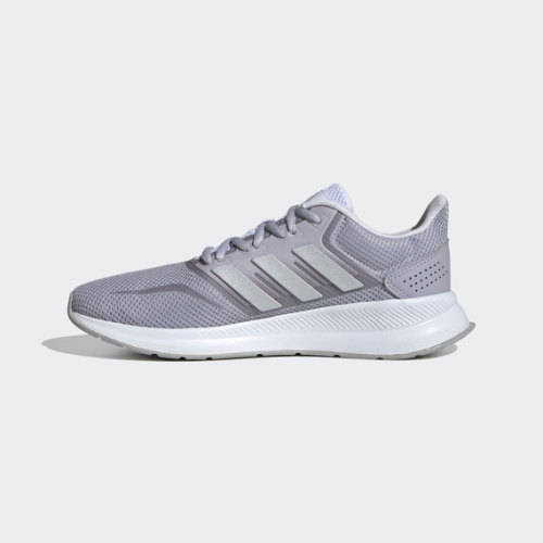 adidas Women's RUNFALCON Glory Grey / Silver Metal FW5160 Size UK 7 (SA 7)