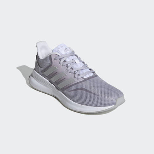 adidas Women's RUNFALCON Glory Grey / Silver Metal FW5160 Size UK 7 (SA 7)