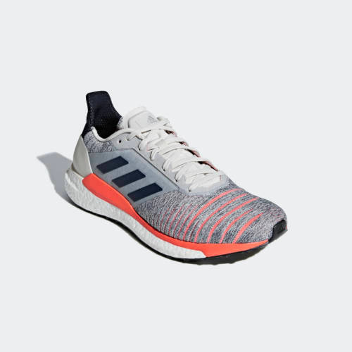 adidas Men's SOLAR GLIDE Raw White / Legend Ink / True Orange D97080 Size UK 10 (SA 10)