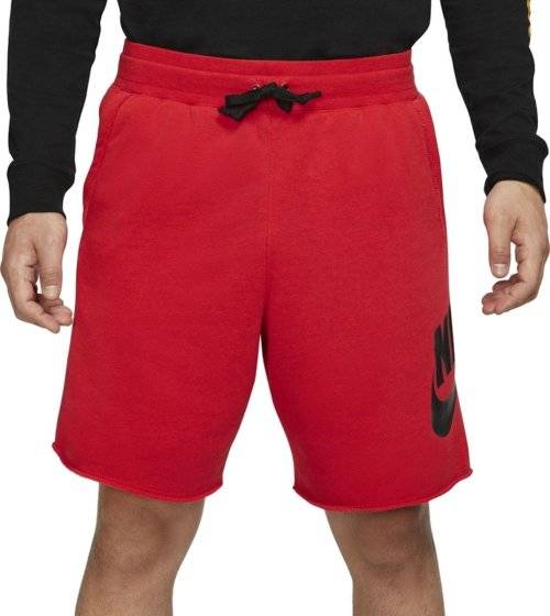 Nike Men's Sportswear Alumni Shorts RED AR2375 658 Size Large