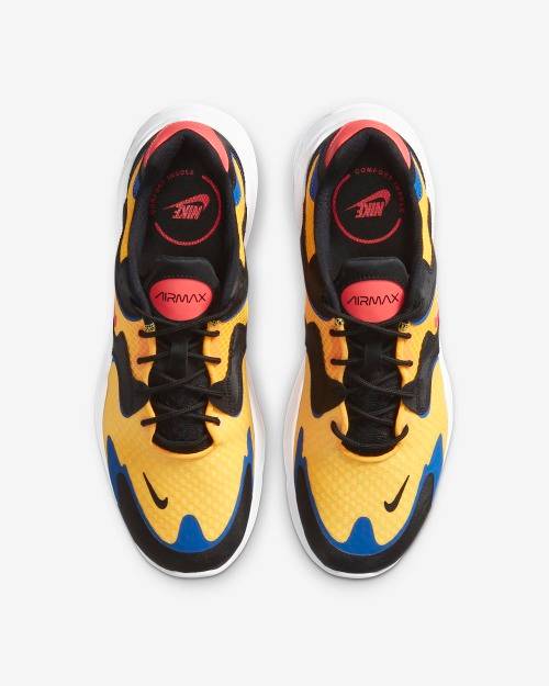 Nike Men's Air Max 2X LASER ORANGE/ BLACK/ GAME ROYAL CK2943 800 Size UK 8 (SA 8)