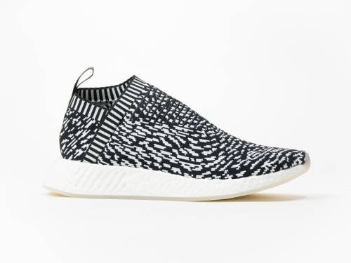 Original Men's adidas NMD City Sock 2 Primeknit Zebra (USED) BY3012 Size UK 8 (SA 8)