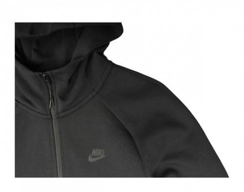 Nike Men's Sportswear Tech Fleece Full Zip Hoodie (STANDARD FIT) Black 928483 010 Size XL