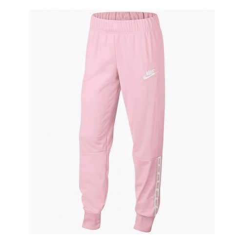 Nike GIRL's Sportswear Full Track Suit PINK/ White CJ4364 663 Size Medium