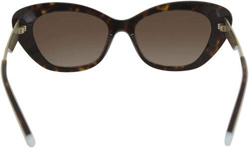 Tiffany & Co Original Women's Cat's Eye Sunglasses Dark Havana/ Brown Gradient TF4158 8015/ 3B