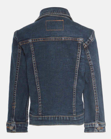 LEVI'S GIRLS DENIM TRUCKER JACKET BLUE 6347- D4D - Size 4-5 Year's