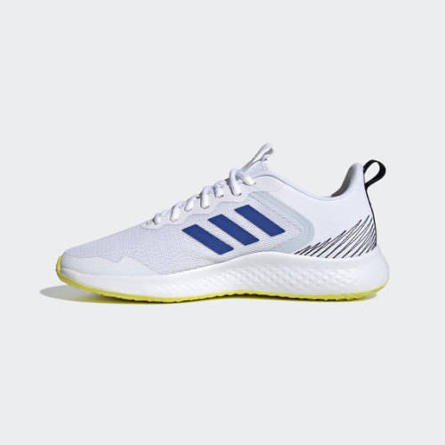 adidas Men's Running FLUIDSTREET  WHITE/ ROYAL BLUE / ACID YELLOW FY8459 Size UK 11 (SA 11)