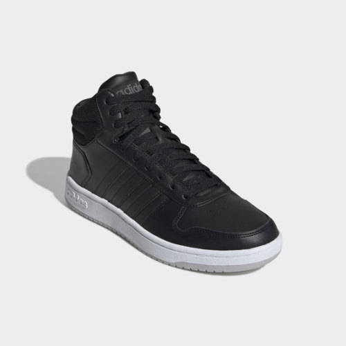 adidas Men's HOOPS MID 2.0 CORE BLACK / GREY TWO F17 EE7379 Size UK 10 (SA 10)