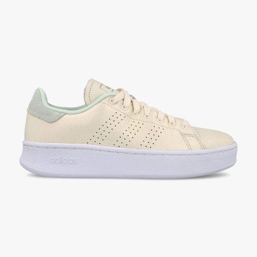 adidas Women's Advantage bold Cloud White / Dash Green EH2056 Size UK 5 (SA 5)