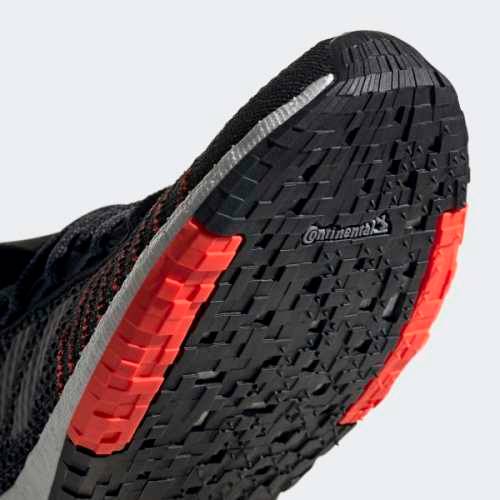 adidas Women's PulseBOOST HD Core Black / Grey Five / Solar Red EE4030 Size UK 5 (SA 5)