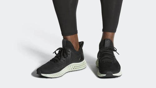 adidas Men's AlphaEdge 4D Core Black/ Carbon EF3453 Size UK 9 (SA 9)