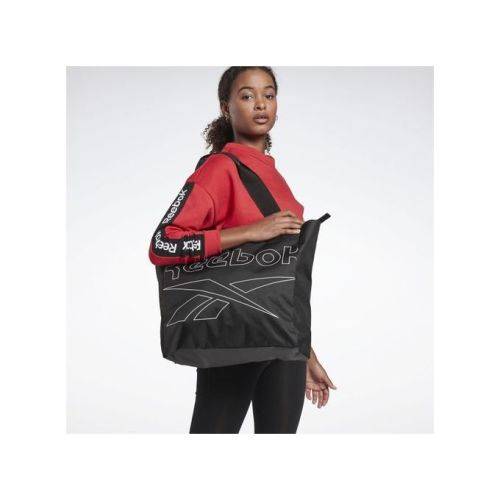 Reebok Women's Reebok FITNESS & TRAINING ESSENTIALS ZIPPED TOTE BAG BLACK GH0097