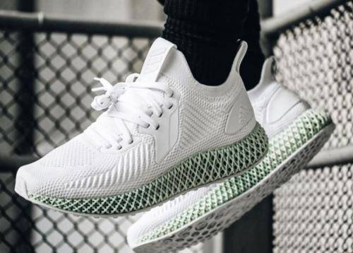 adidas Men's AlphaEdge 4D Core White/Carbon/Onix EF3454 Size UK 11.5 (SA 11.5)