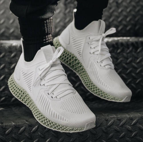 adidas Men's AlphaEdge 4D Core White/Carbon/Onix EF3454 Size UK 11.5 (SA 11.5)
