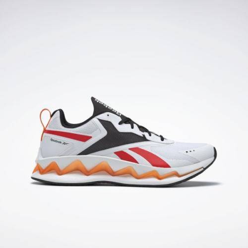 Reebok Men's Zig Elusion Energy White/ Instinct Red/ High Vis Orange FV3838 Size UK 10 (SA 10)