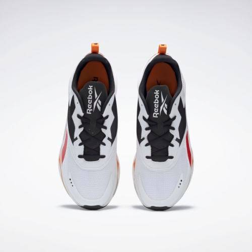 Reebok Men's Zig Elusion Energy White/ Instinct Red/ High Vis Orange FV3838 Size UK 10 (SA 10)