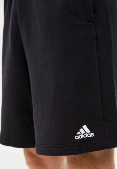 adidas Men's MUST HAVES LIGHT WEIGHT 100% COTTON FRENCH TERRY SHORTS Black FI6134 Size XL