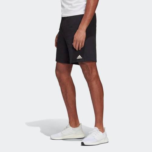 adidas Men's MUST HAVES LIGHT WEIGHT 100% COTTON FRENCH TERRY SHORTS Black FI6134 Size XL