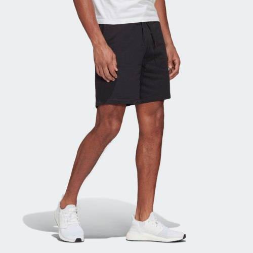 adidas Men's MUST HAVES LIGHT WEIGHT 100% COTTON FRENCH TERRY SHORTS Black FI6134 Size XL