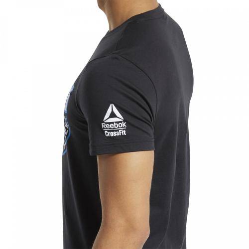 Reebok Men's CrossFit® Open 2021 Tee Blue FS7639 Size XL