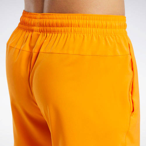 Reebok Men's Workout Ready Shorts High Vis Orange FU3347 Size XXL