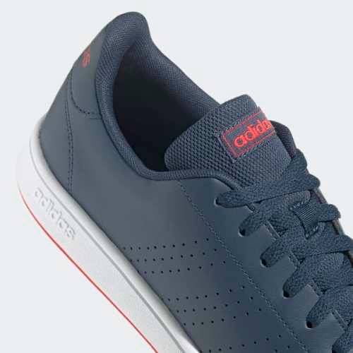 adidas Men`s ADVANTAGE BASE Crew Navy/ Cloud White FY8635 Size UK 10 (SA 10)